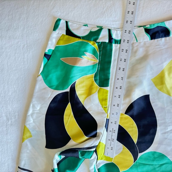 ZARA Botanical Wide Leg Pants White Size medium New With Tags. #12 - Picture 13 of 15